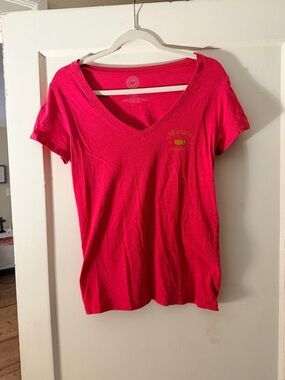 Masters Augusta V-Neck Tee ❤️ Classic Golf Style Size L